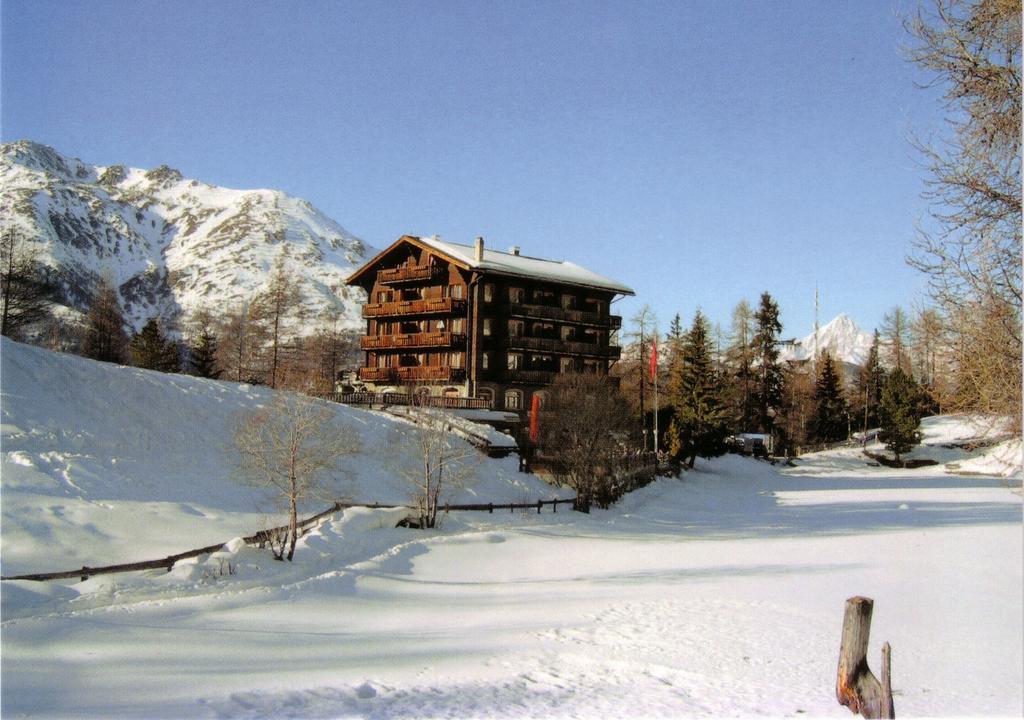 Hotel zum See Grächen Exterior foto